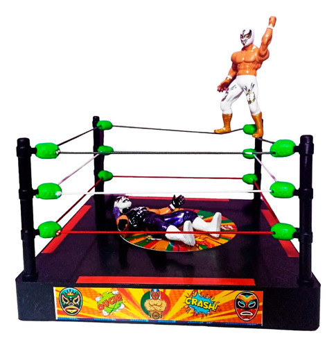 Ring De Lucha Libre Para Luchadores Figuras