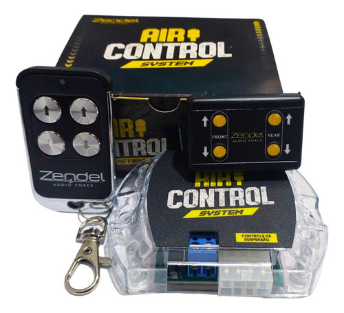 Suspensión neumática de larga distancia, control de altura, 12 V, 4 canales