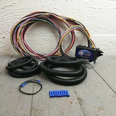 Wire Harness Fuse Block Upgrade Kit For 1967 - 1968 Cama Tpd