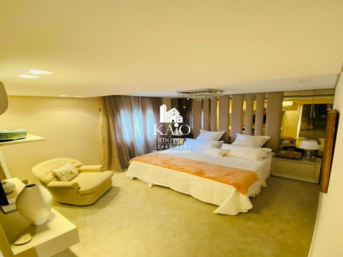 Imagem 11 de 21 de Apartamento Todo Mobiliado 116m² 2 Suites Ar Condicionado Varanda Gourmet 2 Vagas