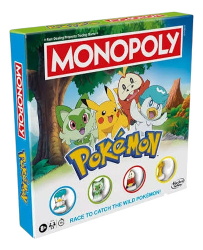 Monopoly Pokémon Hasbro Gaming En Español