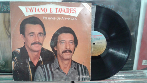 Lp - Taviano E Tavares / Presente De Aniversário  / Vol.3