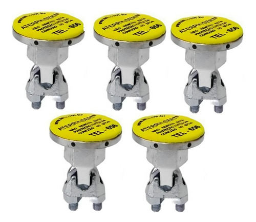 Kit Com 5 Conectores Aterrinsert Tel 656 Termotecnica