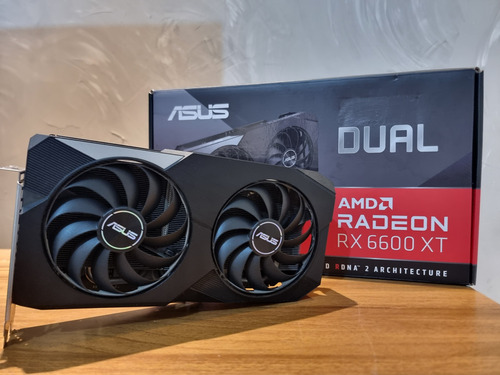 Placa De Video Rx 6600 Xt 8gb Asus Dual (Usado)