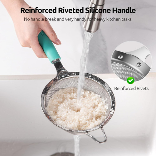 Juego De 3 Espátulas De Cuchara De Silicona Resistentes Al C