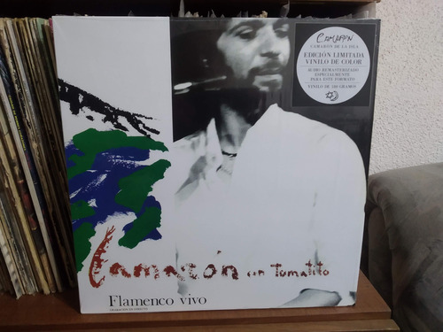 Camarón De La Isla Con Tomatito - Flamenco Vivo Vinilo Azul