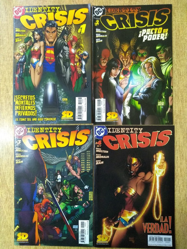 Comic Dc Crisis De Identidad - Identity Crisis Completosd