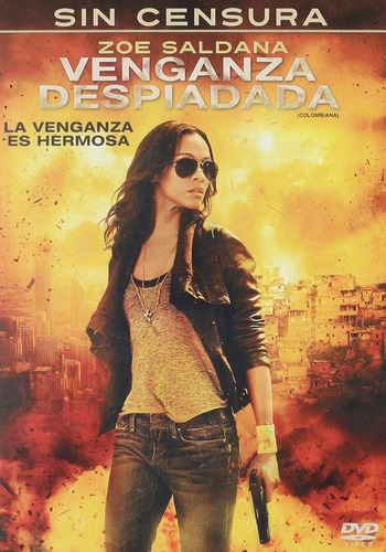 Venganza Despiadada Colombiana Zoe Saldana Pelicula Dvd