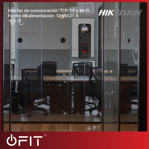 Imagen 5 de 10 de Reloj Control De Acceso Huella Digital Hikvision Lcd Wifi