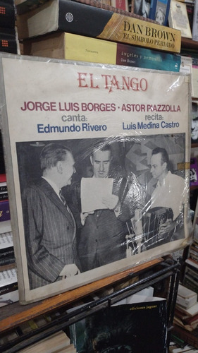 Borges Piazzolla El Tango Edmundo Rivero Lp Vinilo