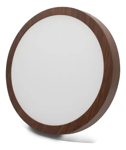 comprar Panel Led 18w Sobreponer Borde Madera Luz Blanca Certificado Color Marrón 85\u002F265v