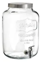 Comprar Dispensador De Vidrio Bebidas Aguas Vitrolero Vintage 8 Lts