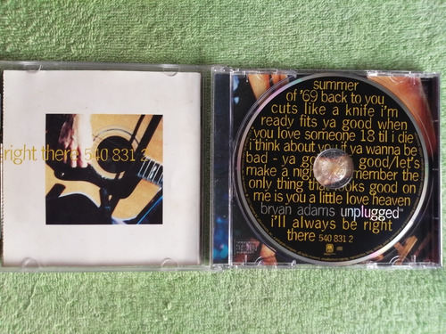 Eam Cd Bryan Adams Mtv Unplugged 1997 Hammerstein New York