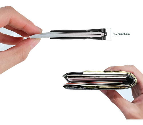 Clip De Cartera De Murciélago, Cartera Clip Hombre, Clip De
