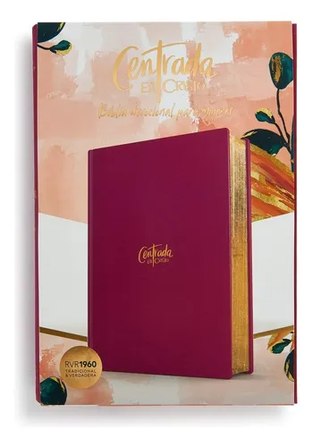 comprar Biblia Devocional Rvr60, Centrada En Cristo, Tapa Dura
