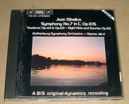 Jean Sibelius Symphony Nº7 In C Op.55 Cd Excelente 