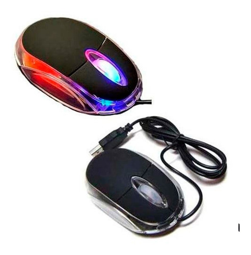 Mini Mouse Economico Optico Usb 800 Dpi Multicolor Pc Laptop