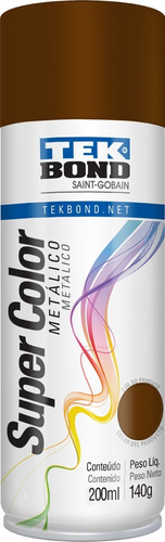 Aerosol Pintura Bronce Metalizado Secado Rapid 200 Ml (caba)