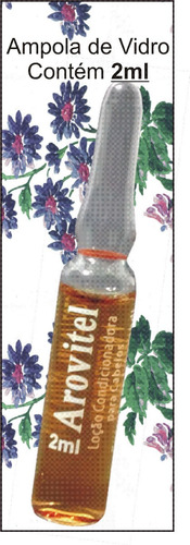 Imagem 3 de 4 de Arovitel Extrato De Jaborandi 2ml Kit C/ 10un