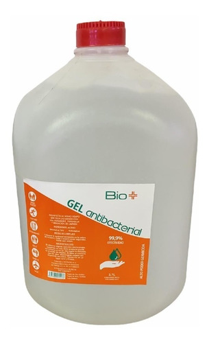 Gel Antibacterial, Bio +. Galon. (3,75 Litros)