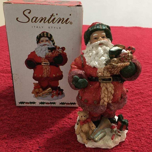 Adorno De Santa Claus Papa Noel 7x4cms En Oferta 