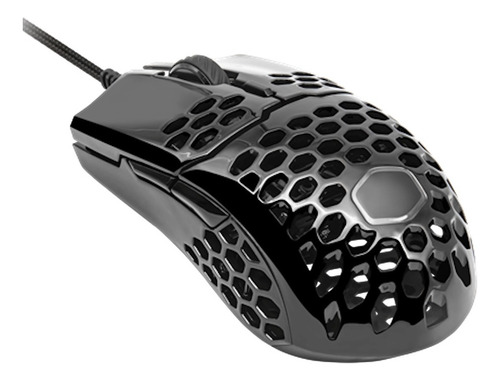 Mouse para jogo Cooler Master  MM710 preto-brilhante