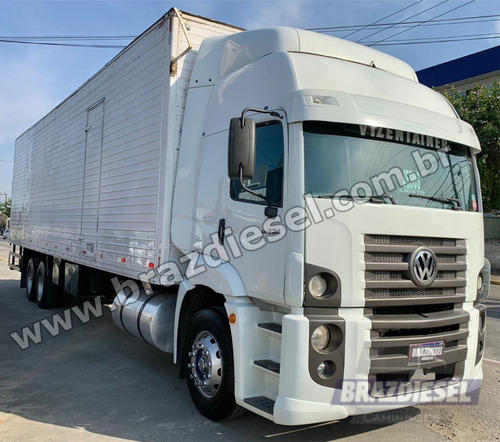 Imagem 2 de 13 de Volkswagem Vw 19320 2011 6x2 Baú 11,20 Metros