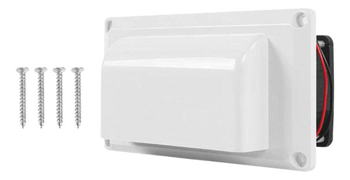 Li Ventilador Lateral For Autocaravana, 12 V, Color Blanco