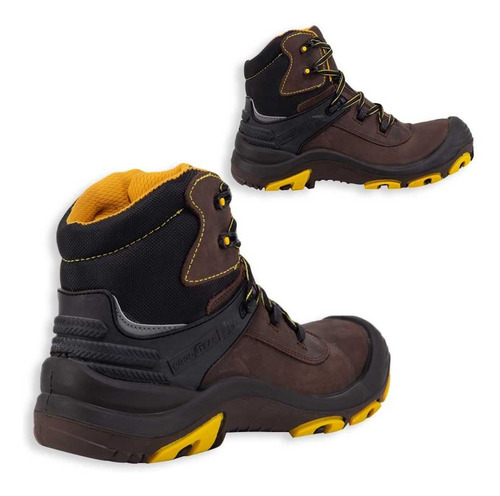 Imagen 7 de 7 de Bota Industrial Goodyear Y316 956233 Negro Casquillo P Hombr
