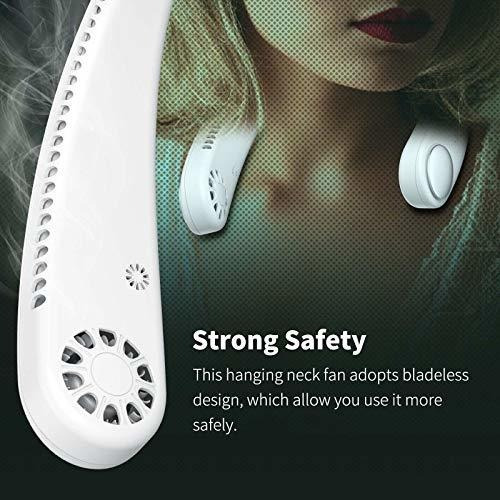 Ventilador Para Cuello 360 Grado Envolvente Sin Cuchilla