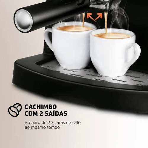 Máquina De Café Expresso C-08 Coffee Cream Mondial 110v
