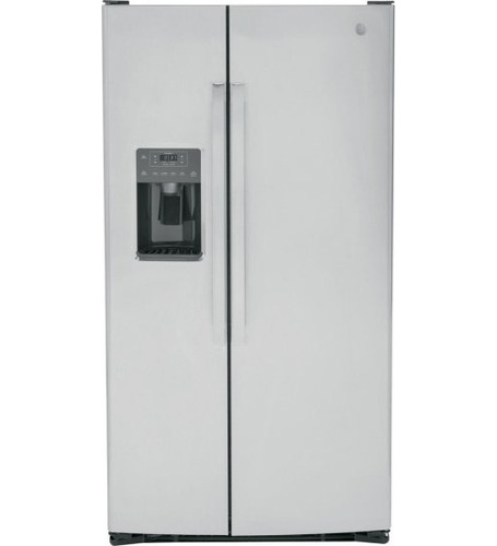 Ge 25.3 Cu. Ft. Stainless Steel Side-by-side Refrigerator 