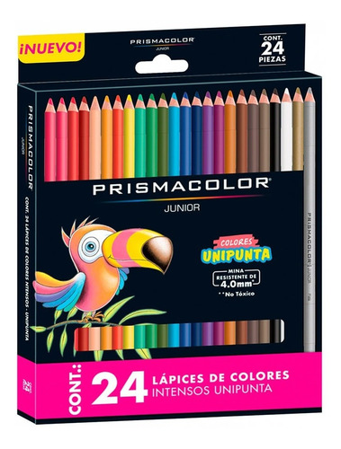 Set 24 Lápices De Colores Prismacolor Junior