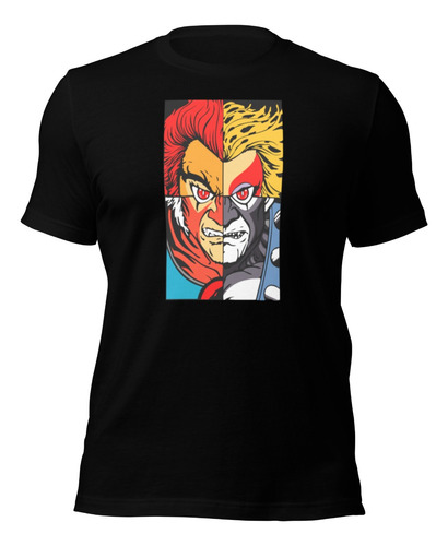 Playera Cuadro Leono Pantro Cheeta Tigre Thundercatz