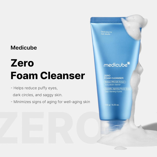 Medicube Limpiador De Espuma Zero Foam Cleanser Pieles Sensi