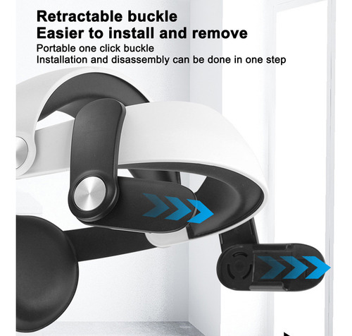 Correa De Cabeza Reemplazable Para Oculus Quest 2 Foam Pad B