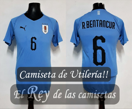 Camiseta De Uruguay Utileria Usada X Bentancur En China Cup