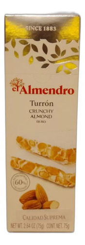 Turrón Español El Almendro - Crunchy Almond Duro 75g