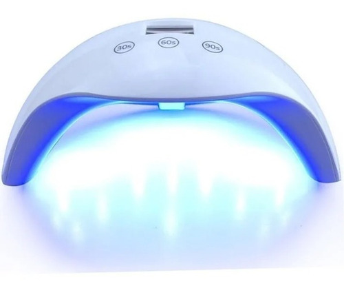  Lampara Led-uv De Uñas Gel Profesional 30w