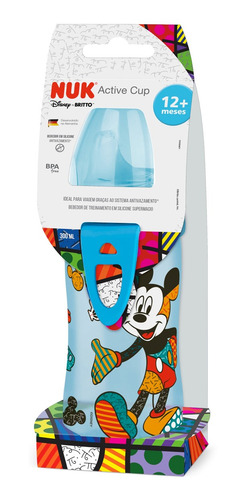 Imagem 2 de 2 de Copo De Treinamento Active Cup 300ml By Britto Mickey - Nuk