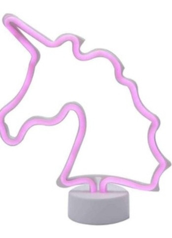 Lampara Led Tipo Neon Unicornio Hashtag Decoracion