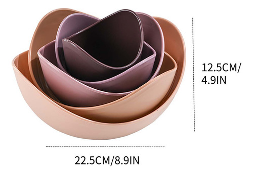 Juego De 5 Ensaladeras Kitchen Supplies Para Ensalada De Fru