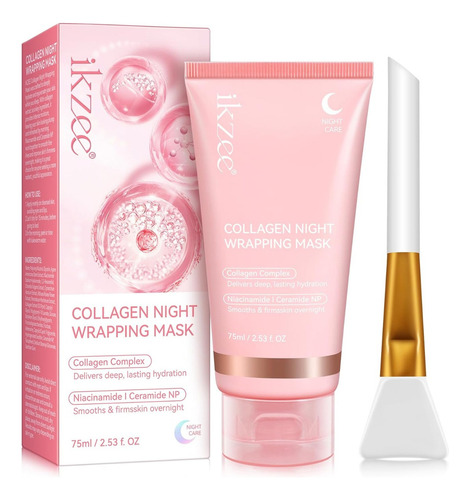 Máscara Facial Noturna De Colágeno Nifeishi