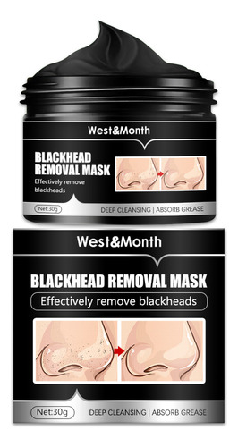 Mascarilla Exfoliante G Blackhead, Máscara De Carbón Para Uñ