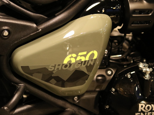 Royal Enfield Shotgun 650 -drill Green- Nuevo Lanzamiento