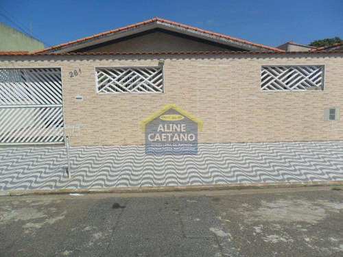 Imagem 1 de 21 de Casa - 4 Dorms, Solemar, Praia Grande - R$ 530 Mil - Vact1345