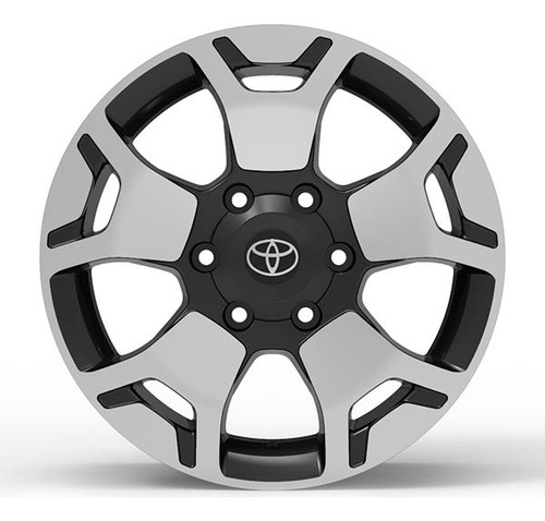 Roda Aro 17 Platinum Nissan Frontier 6x139,7 + Cor Preto Diamantado