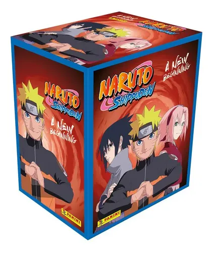 Blister Panini Naruto Shippuden 2 – 7 Pochettes = 28 Stickers Et 7 Cartes – Collection Ninja, Dès 6 Ans