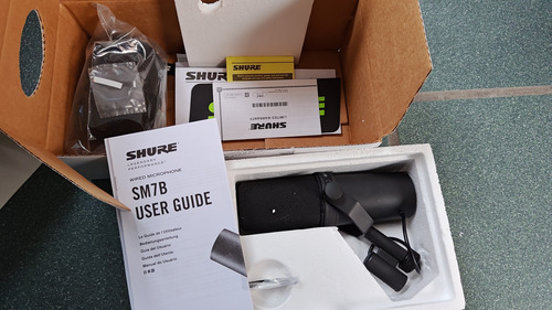 Micrófono Shure Sm7b Negro (Usado)