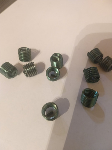 Imagen 2 de 4 de Insertos O Helicoil En Acero 304 ( M8 Y 5/16)